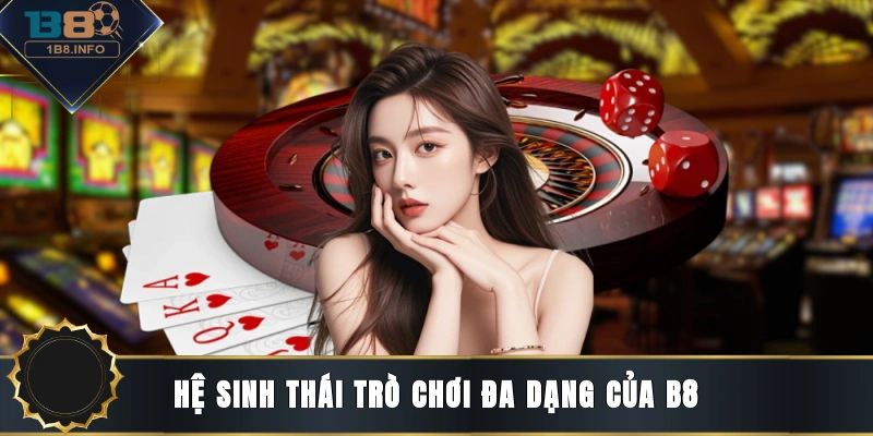 Hệ sinh thái trò chơi đa dạng của B8